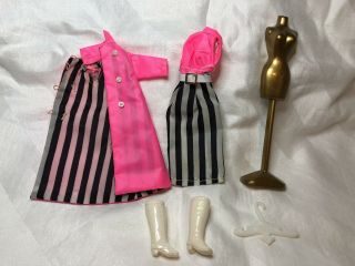 Vintage 1970s Dawn Doll Outfit " Maxi Mod Dress Outfit " 0811