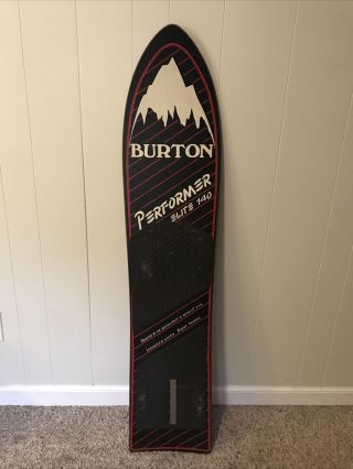 Vintage Burton Performer Elite 140 Snowboard 1985 RARE 2