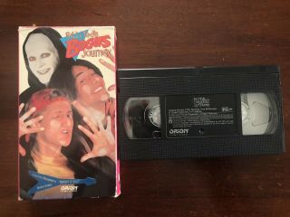 BILL AND & TED ' S BOGUS JOURNEY - Keanu Reeves,  RARE Vintage VHS Video 3