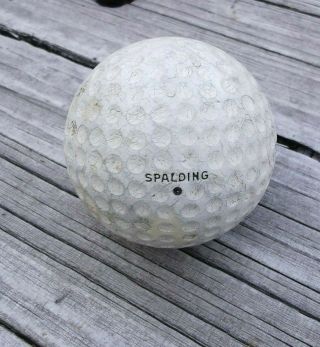 Vintage Antique 1930’s Spalding Geer Patent Cover Golf Ball Collectible
