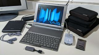 Extremely Rare Sony Vaio Vgn - X505zp 10.  4 " Ultrabook W/ All Accessories