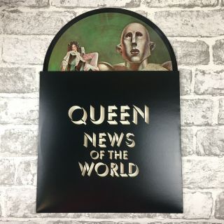 Queen [news Of The World] Picture Disc Record,  Sixpence Pick Coin (2017) Rare