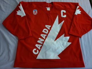 Ccm 1987 Canada Cup Canadian Wayne Gretzky Authentic Jersey 52 80s Vintage Rare