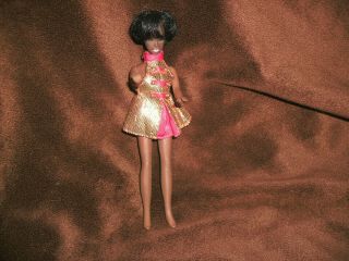 1970 Rare Topper Dawn African American Dale Doll Wearing Majorette Kip Outfit 3