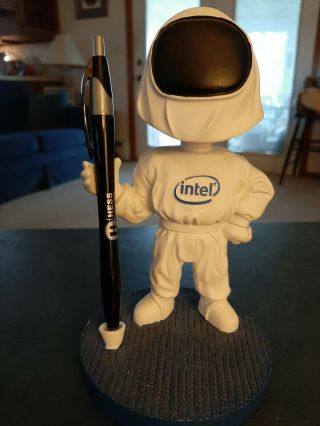 Rare Intel Bobblehead / Pen Holder – Moon Man 2009 Collectors Edition