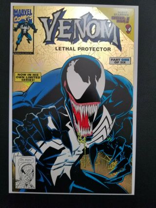 Venom: Lethal Protector 1 Special Edition Gold Foil Variant,  Rare