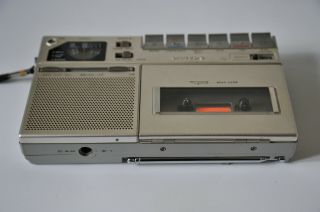 Sanyo M6600 H Rare Silver Cassette RECORDER MW SW RADIO Japan for RESTORATION 3