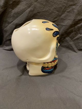 Munktiki Painted Skull Limited Edition Of 25 This Is 2 Of 25 Rare Mug 6