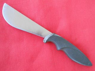 Rare Gerber Flayer Fixed Blade Brown Metal Handles Knife