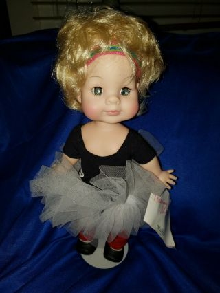 Vintage Madame Alexander Doll With Tags 1965 Aerobics Muffin No Box W/stand