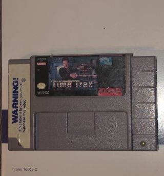 Time Trax (nintendo Entertainment System,  Snes,  Rare Blockbuster Rental