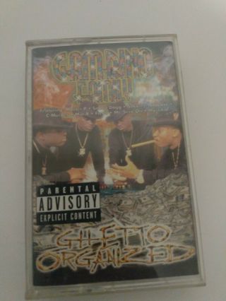Gambino Family Ghetto Organized Rare G - Funk Cassette 1998 No Limit