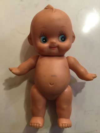 Authentic Vintage 8 " Soft Plastic Kewpie Cute Carnival Prize Made In Taiwan Mcm