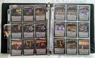 1996 Killer Instinct Collectible Trading Card Game Booster Packs & Starter Decks 3
