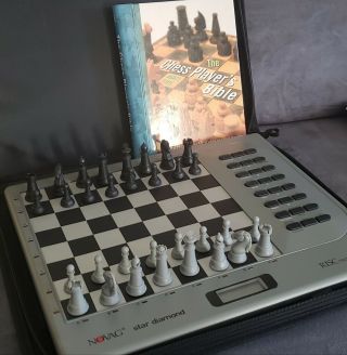 Rare Novag Star Diamond Chess Computer Risc Tech Elo 2500 Uscf