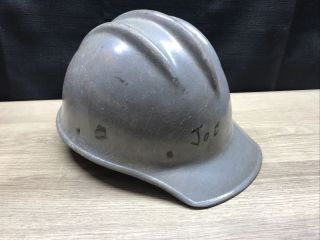 Vintage E.  D.  Bullard Co.  Hard Boiled Aluminum Hard Hat Men’s Safety Rare