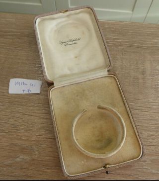 Lancaster Dyson & Horsfall Ltd.  Quality Antique Pocket Watch Box / Case