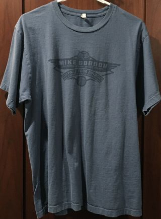 Phish Mike Gordon Band Vintage Tour 2010 T Shirt Official Authentic Rare