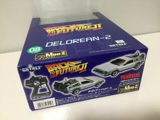 Old Very Rare Kyosho MINI - Z Racer READYSET BACK to the FUTURE2 DELOREAN from JP 2