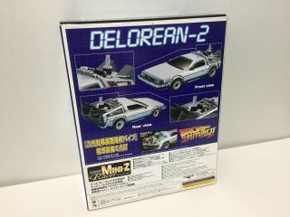 Old Very Rare Kyosho MINI - Z Racer READYSET BACK to the FUTURE2 DELOREAN from JP 4