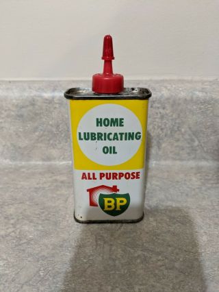 Antique Vintage Bp All Purpose Oil Can