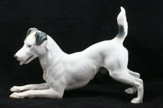 Rare Bing & Grondahl Large Smooth Fox Terrier Figurine 1723 Denmark