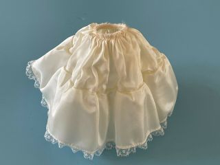Vintage Doll Clothes: M Alexander Cissette & Portrette Bride Long Slip Crinoline