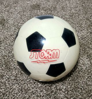 Rare Storm Bowling Soccer Ball 15lbs 15 Pound Spare Polyester Like - Vis - A - Ball