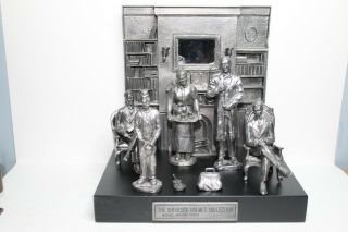 Michael Ricker Rare Pewter Sculpture Limited Edition Sherlock Holmes 146 Of 2000