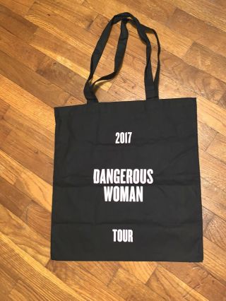 Ariana Grande Dangerous Woman Tour Vip Tote Bag Rare