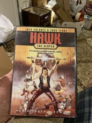 Hawk The Slayer Dvd/2002/with Insert/oop/very Rare/widescreen/very Good,