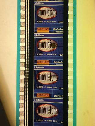 35mm Scope Moviefone Power Puff Aol Spot Trailer Rare Film :30sec 2001