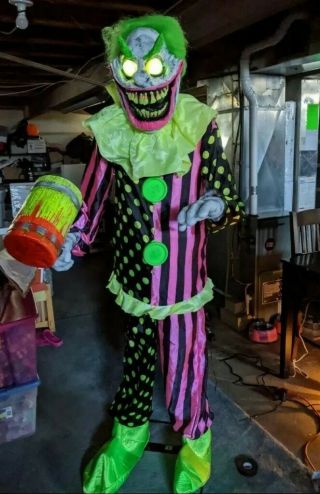 Spirit Halloween Rare Wacky Mole Clown