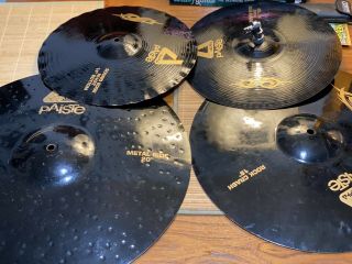 Slipknot Joey Jordison Cymbal Set Of Four Rare Find
