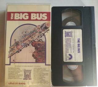 The Big Bus Vhs Video 1976 Joseph Bologna Stockard Channing Ned Beatty Oop Rare