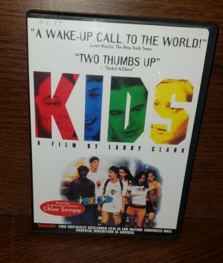 Kids (dvd,  1995) Larry Clark | Chloe Sevigny | Leo Fitzpatrick | Rare Oop -