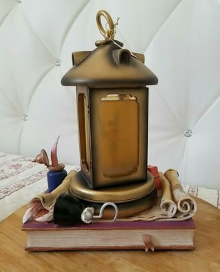Tinker Bell Peter Pan Disney Discontinued Rare Snow Globe Light Music Box