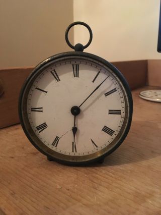 Vintage Barrel/drum Clock May Be From Campaign