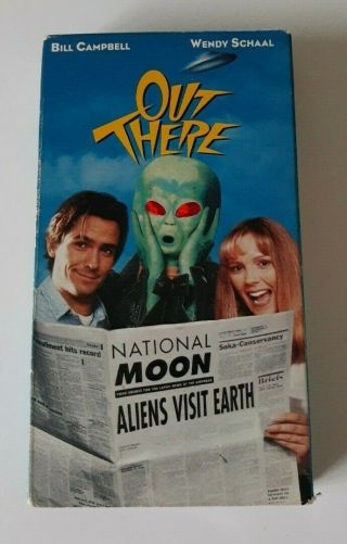 Out There (1995,  Vhs) Comedy Sci - Fi Bobcat Goldthwait Billy Bob Thornton Rare