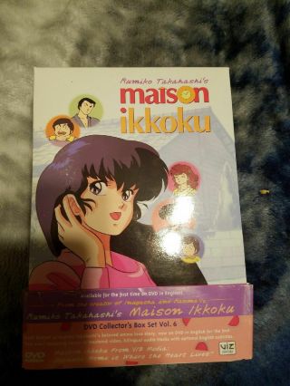 Maison Ikkoku - Box Set Vol.  (dvd) R1,  Viz Media,  Rare & Out Of Print)