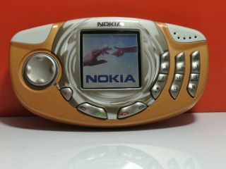 Nokia 3300 - Orange  Cellular Phone N - Gage Rare & Vintage Mobile Phone
