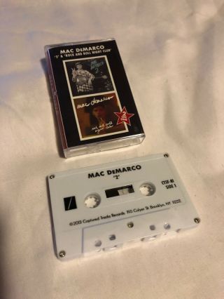 Rare Mac Demarco 2 Rock N Roll Night Club Cassette Rape Double Lp Captured Track