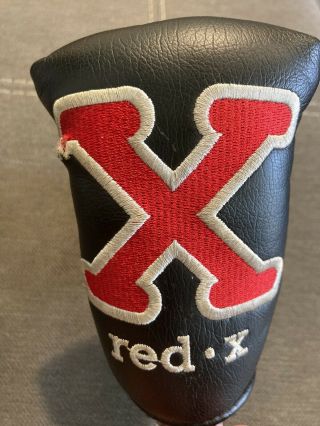 Titleist Scotty Cameron Rare Red/black X Putter Cover Overall