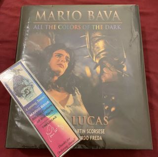 Mario Bava All The Colors Of The Dark Autographed Tim Lucas Rare Oop Book Giallo