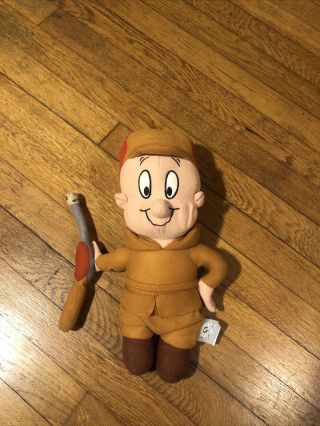 Rare Looney Tunes 13” 2012 Elmer Fudd Plush Toy Without Tag