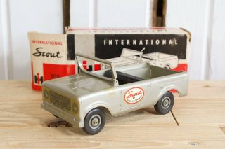 Vintage Ertl Mini International Harvester Ih Scout Toy Truck Rare Green