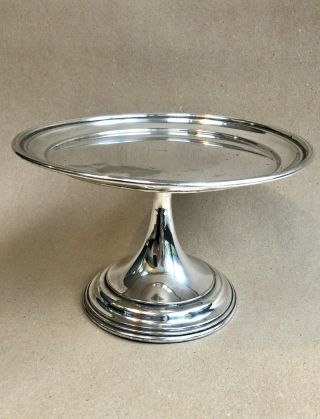 Antique English Silver Plated Cake Stand Elkington 19th C