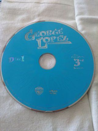 George Lopez: The Third Season 3 (dvd,  2013) Replacement Disc 1 Only.  Rare
