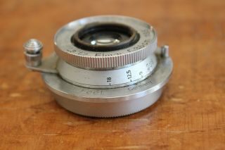 Vintage Leitz Elmar 3,  5/50mm Lens F:3,  5 50mm Leica Rare 6