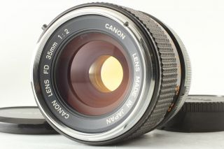 Rare " O " [excellent,  5] Canon Fd 35mm F2 Wide Angle Mf Lens From Japan